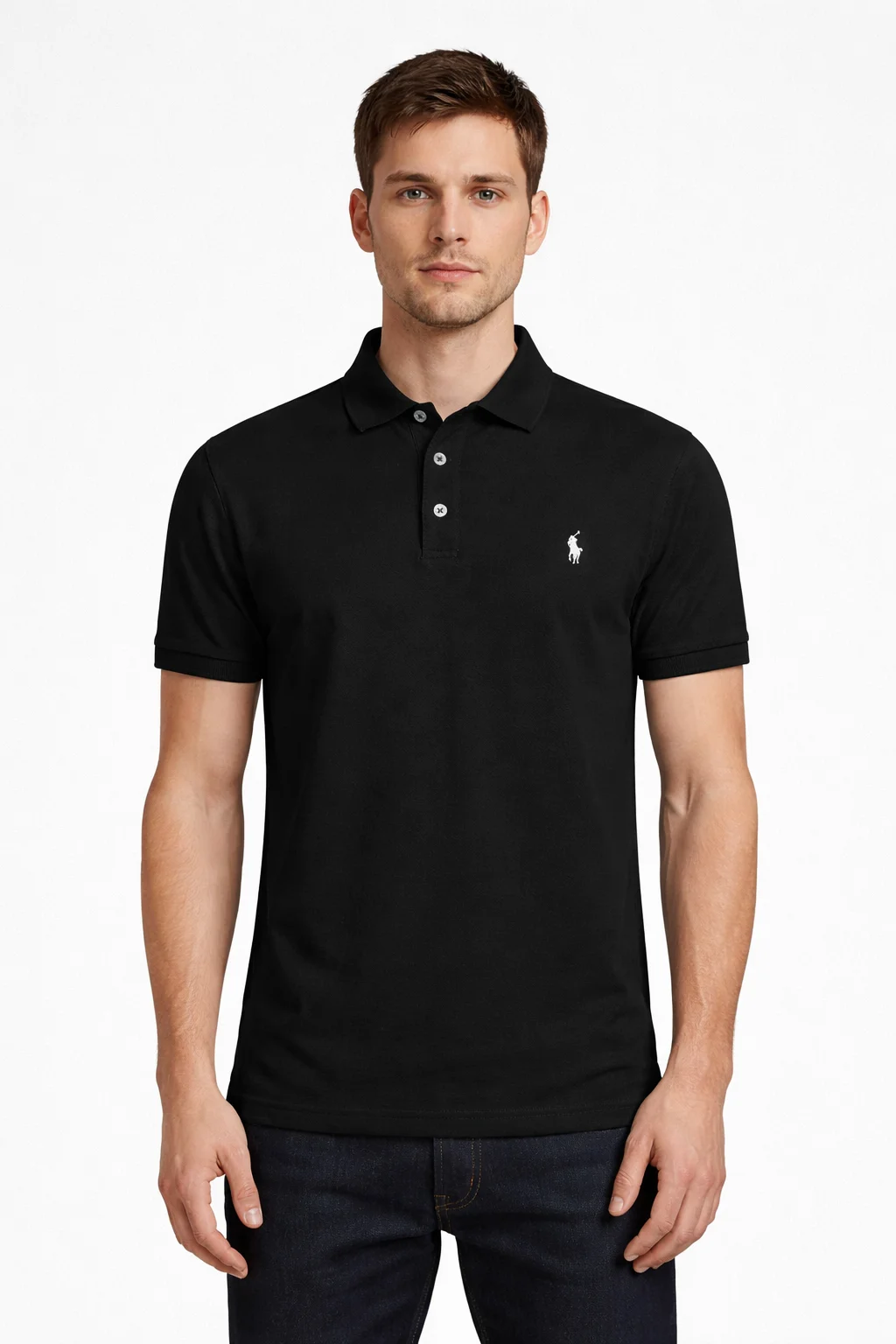 t-shirt męski - Custom slim fit