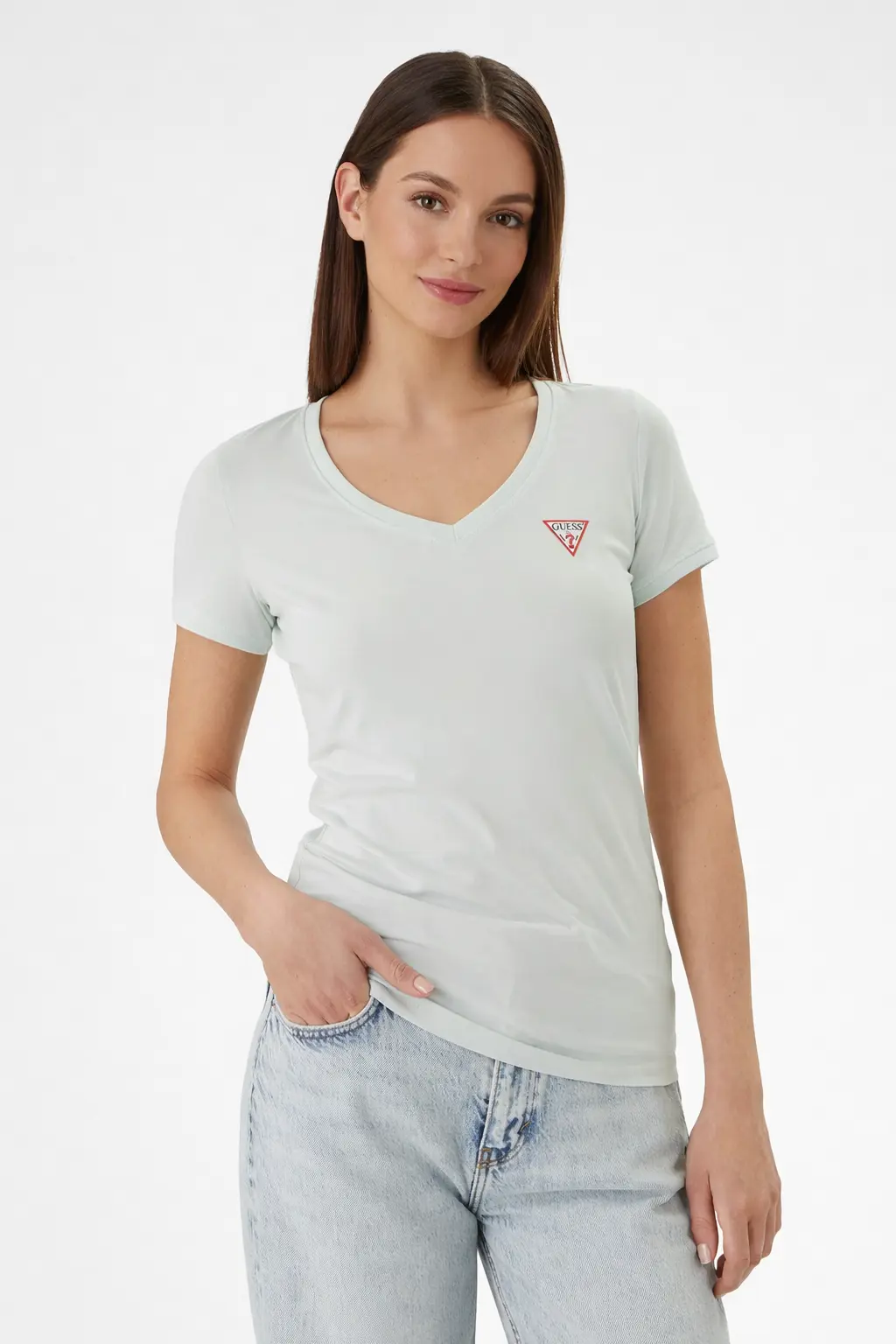 t-shirt damski - Slim fit