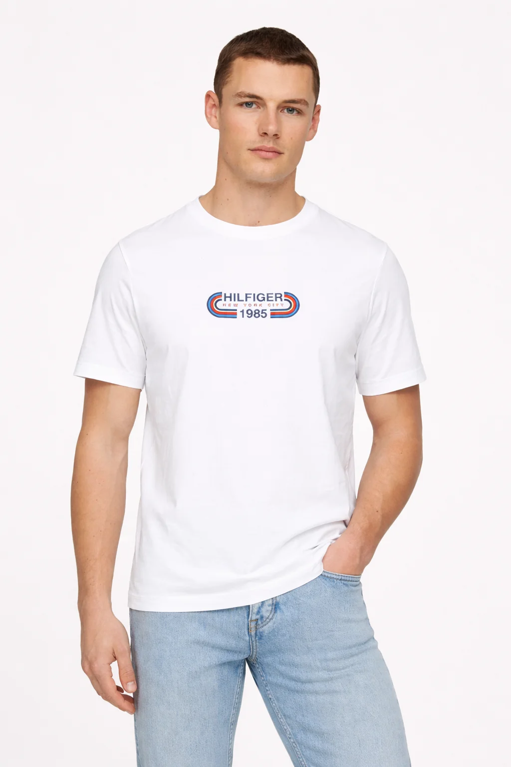 t-shirt męski - Regular Fit
