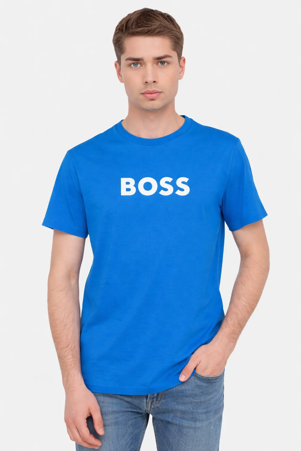 t-shirt męski - Regular Fit