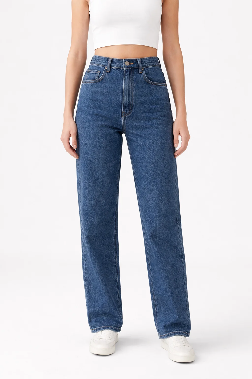spodnie damskie - Straight Jean