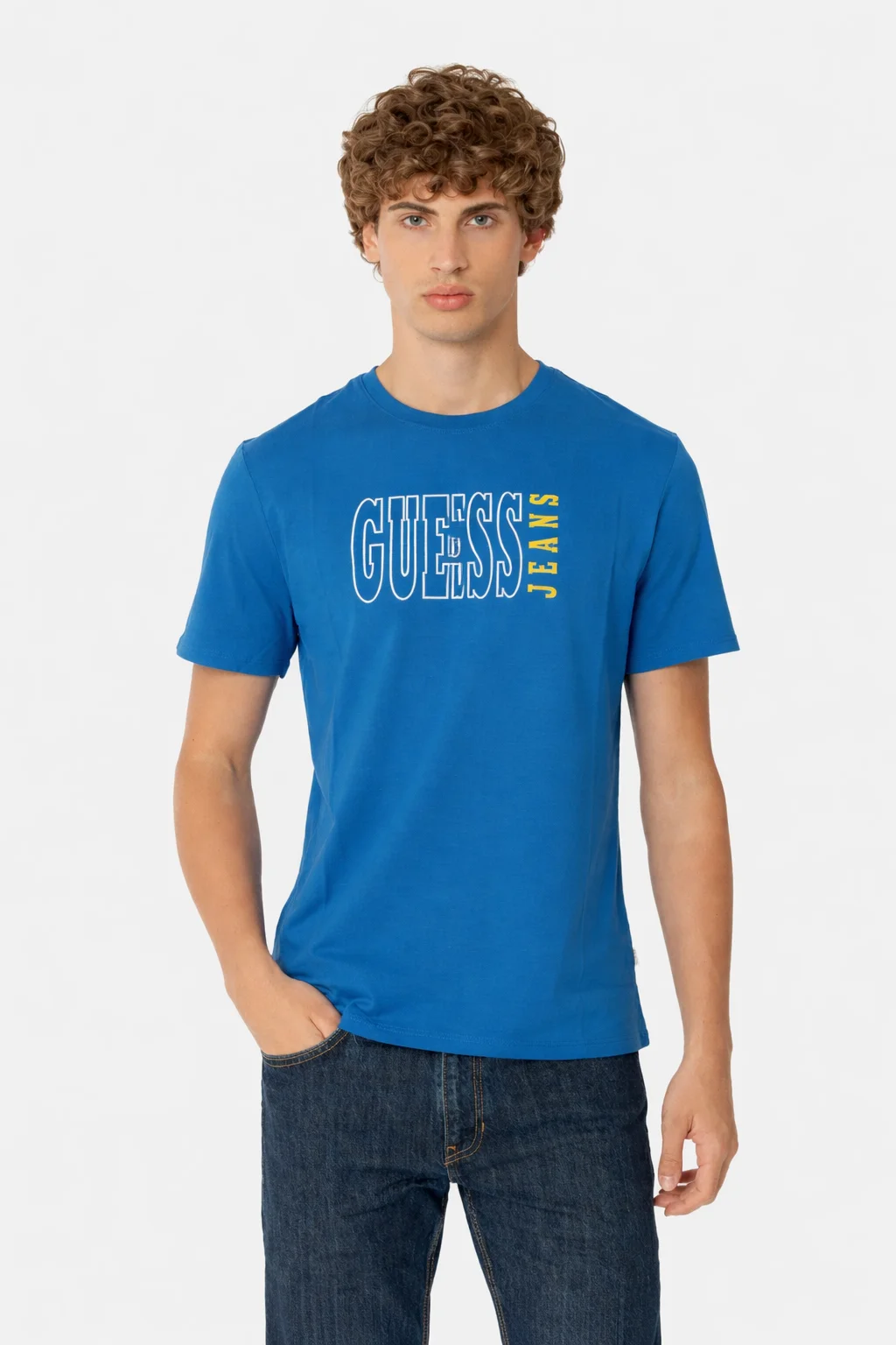t-shirt męski - Slim fit
